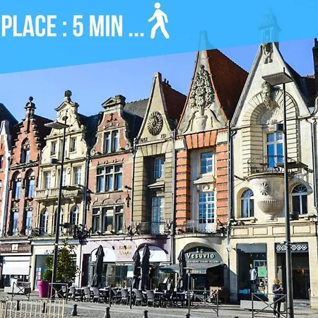 Location Appartement courte durée Béthune Esterno foto